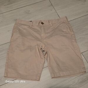 69 Classic Tan Men's Flat Front Shorts